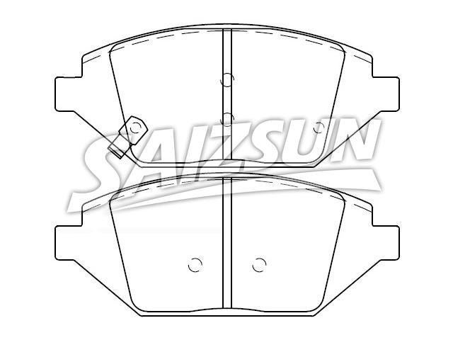 Brake Pad Set:42349238