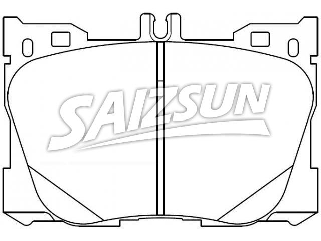 Brake Pad Set:000 420 50 00