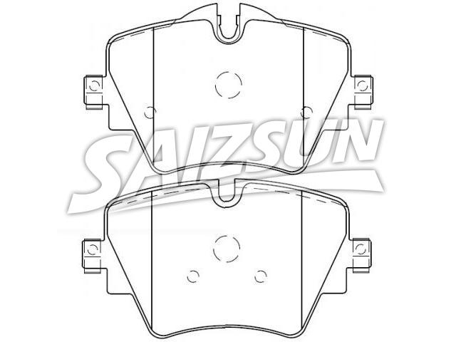 Brake Pad Set:34 10 6 882 418