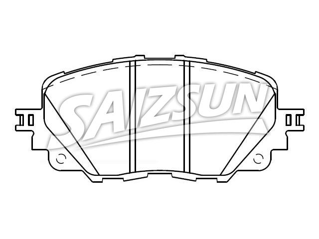 Brake Pad Set:NAYJ-33-28ZA