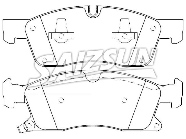 Brake Pad Set:68052370AD