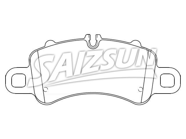 Brake Pad Set:9P1 698 151 A