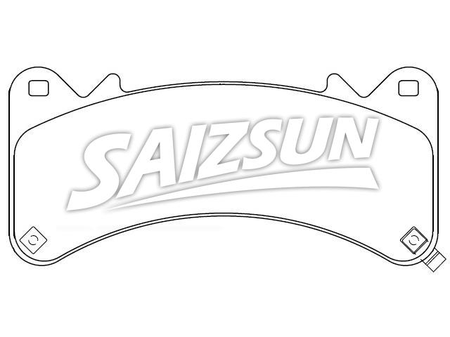 Brake Pad Set:23278268