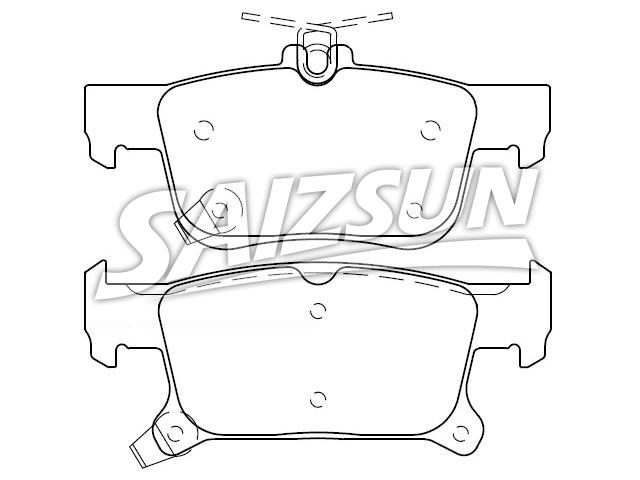 Brake Pad Set:23145352