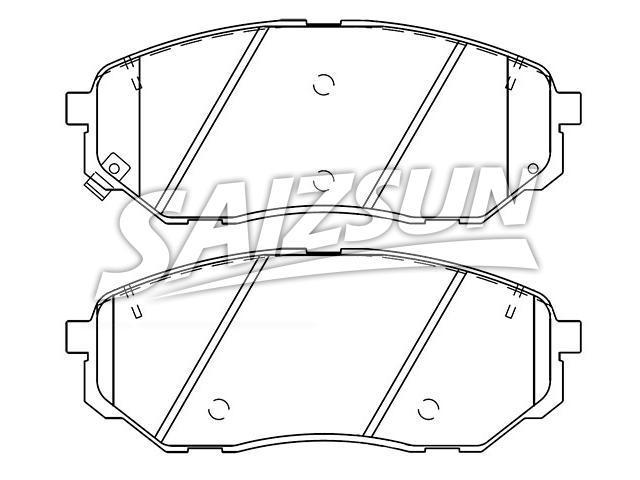 Brake Pad Set:58101-C5A00