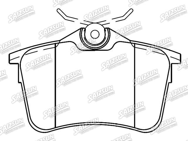 Brake Pad Set:4254.29