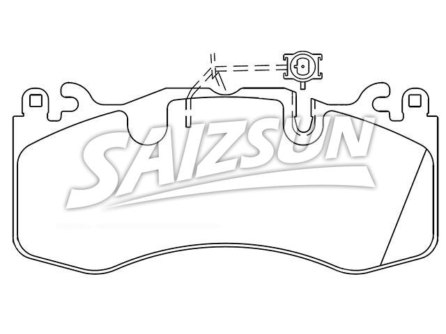 Brake Pad Set:980156012