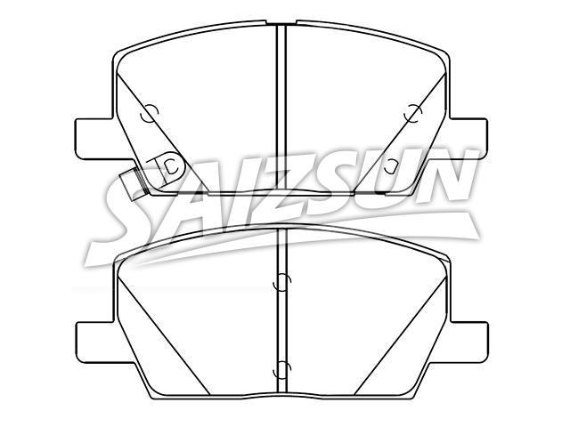 Brake Pad Set:23321903