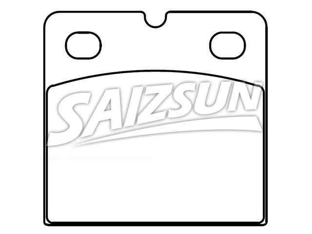 Brake Pad Set:43221-T6N-A52