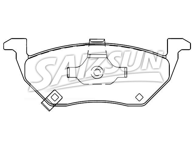 Brake Pad Set:10196002