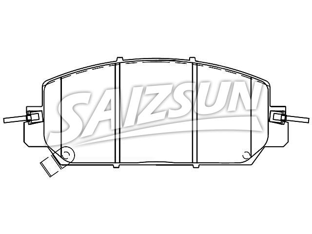 Brake Pad Set:45022-TLA-A01