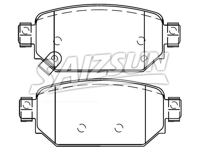 Brake Pad Set:BAY0-26-43ZA