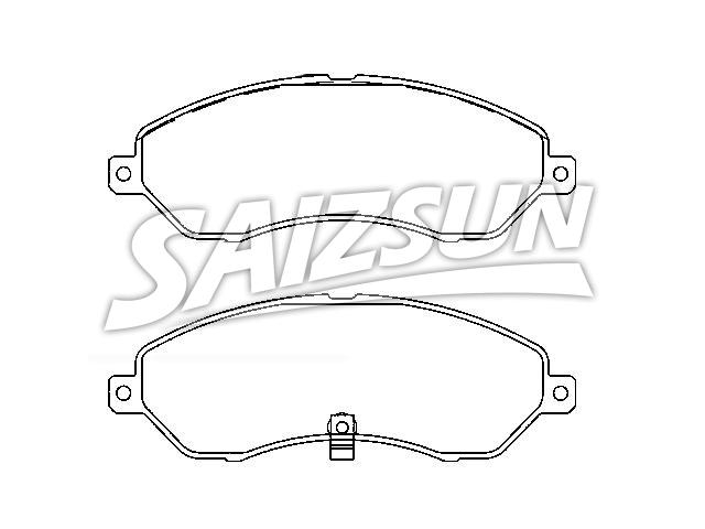 Brake Pad Set:2870-4210-0120