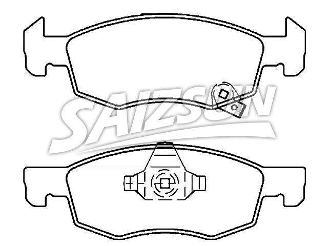 Brake Pad Set:95517028