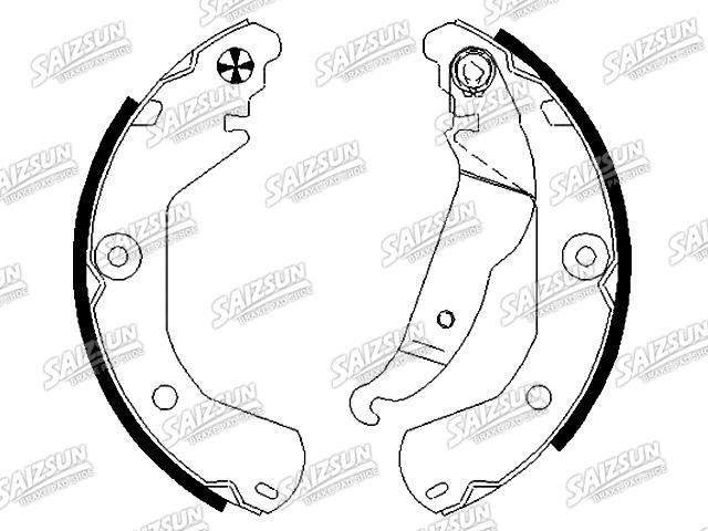 Brake Shoe Set:95145057