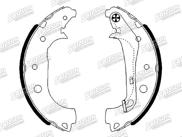 Brake Shoe Set:1782874