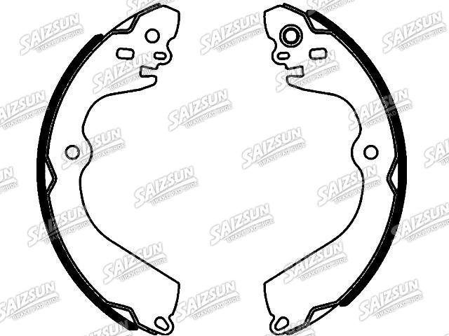 Brake Shoe Set:D4060-JX02A