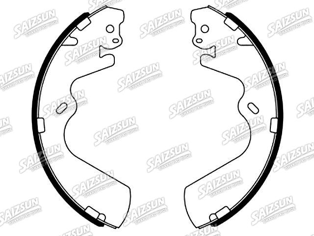 Brake Shoe Set:CNS064031