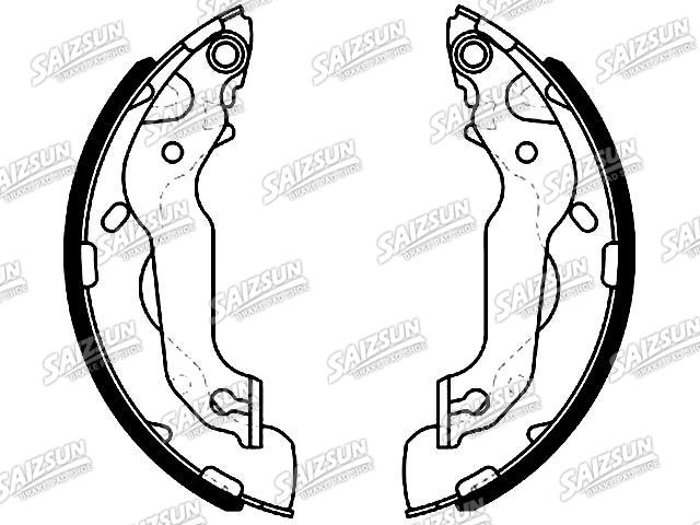 Brake Shoe Set:S3500L22042