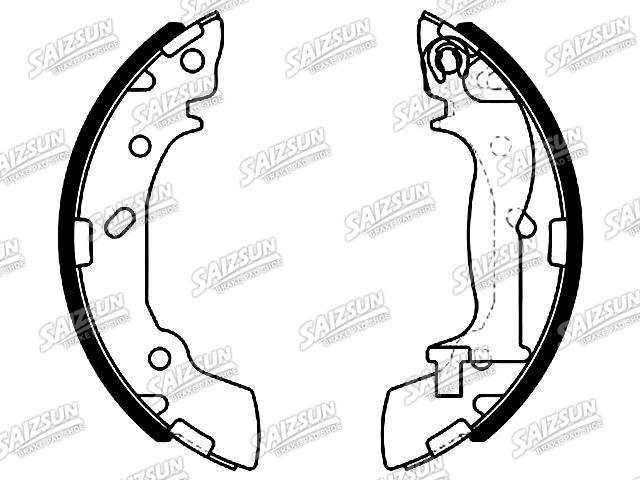 Brake Shoe Set:AB35020208