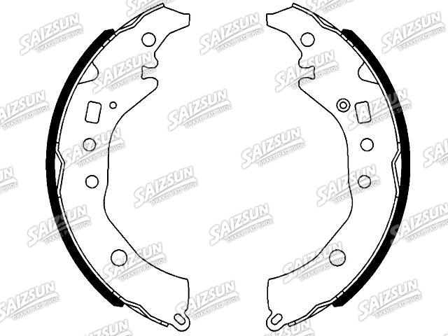 Brake Shoe Set:04495-52130