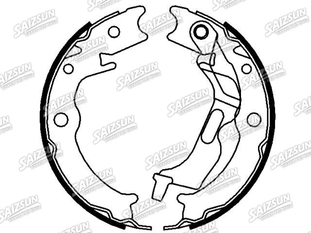 Brake Shoe Set:96496764