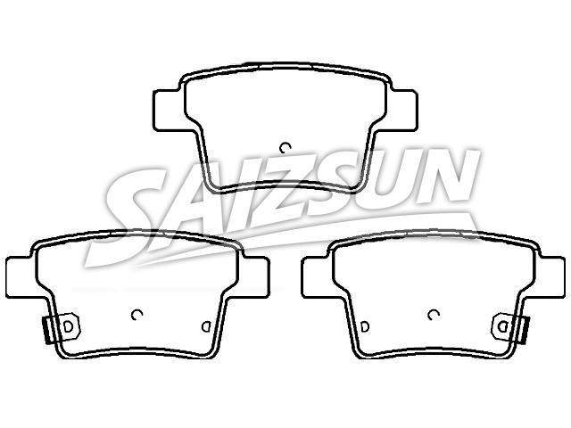 Brake Pad Set:PW891182