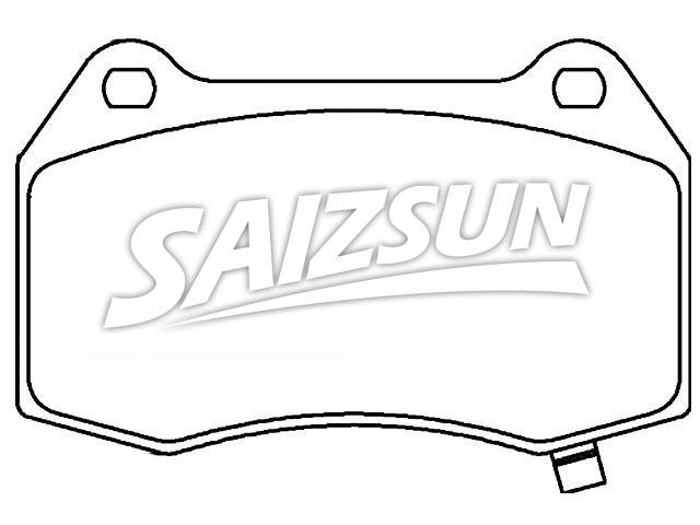 Brake Pad Set:89047744