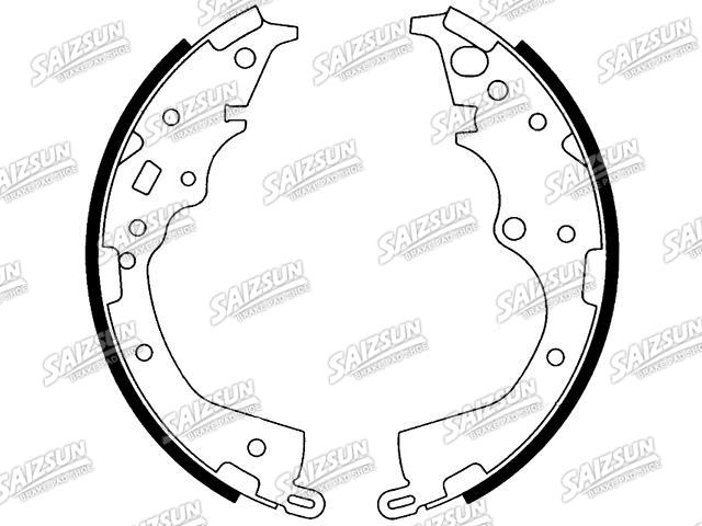 Brake Shoe Set:04495-08030
