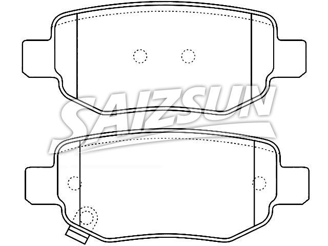Brake Pad Set:T21-3502080