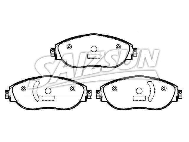 Brake Pad Set:3Q0 698 151