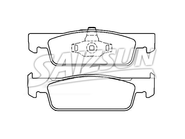 Brake Pad Set:453 421 00 00