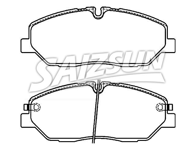 Brake Pad Set:58101-59A00