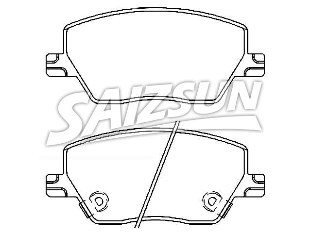 Brake Pad Set:77367910
