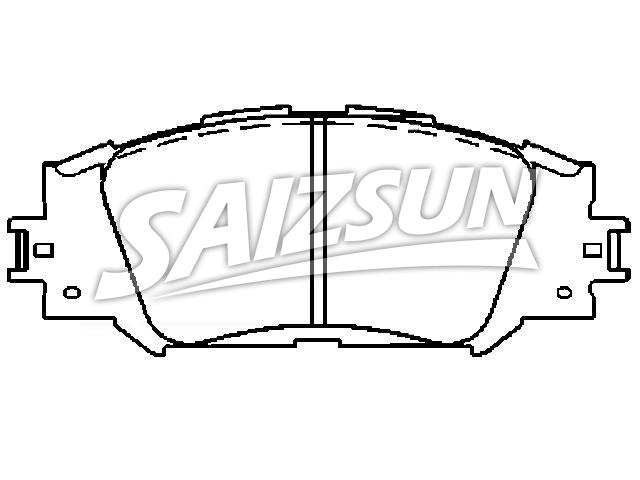 Brake Pad Set:04465-02410