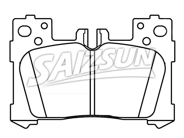 Brake Pad Set:04466-11010