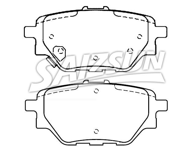 Brake Pad Set:10332331