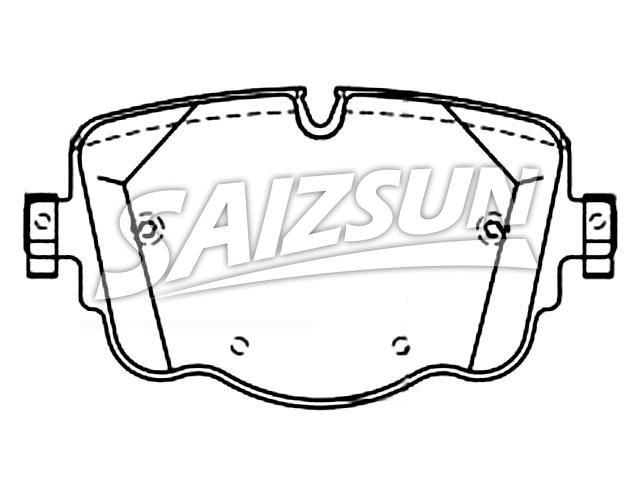 Brake Pad Set:4M0 698 451 C