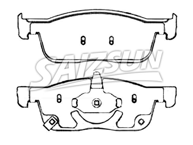 Brake Pad Set:26675275