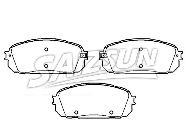 Brake Pad Set:58101-4DB00