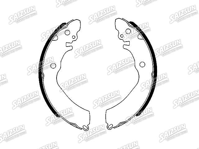 Brake Shoe Set:04495-BZ090