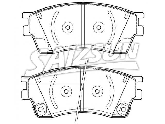 Brake Pad Set:85C A03 328 Z
