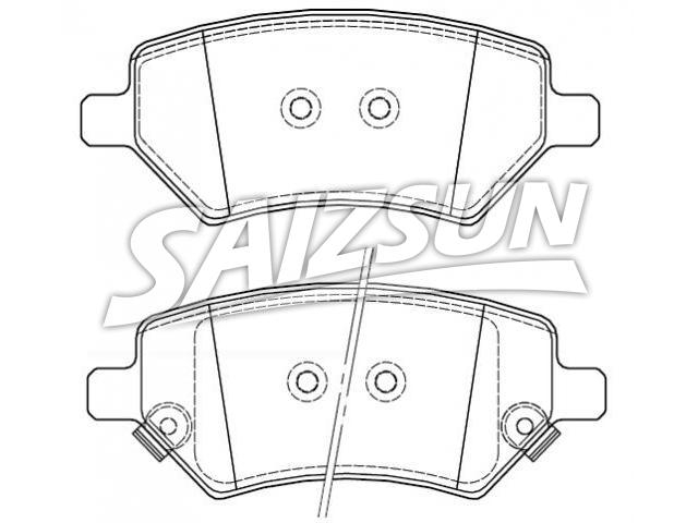 Brake Pad Set:J42-3501080