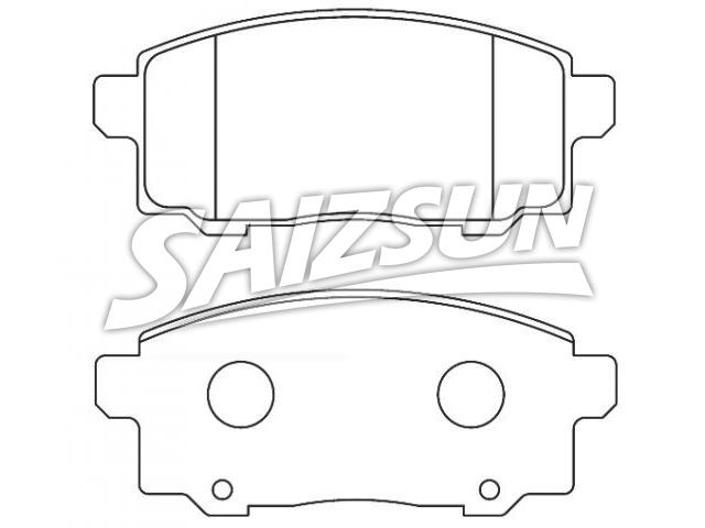 Brake Pad Set:55200-62L00-000