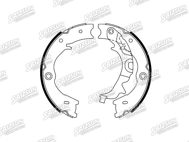 Brake Shoe Set:58350-4DA00
