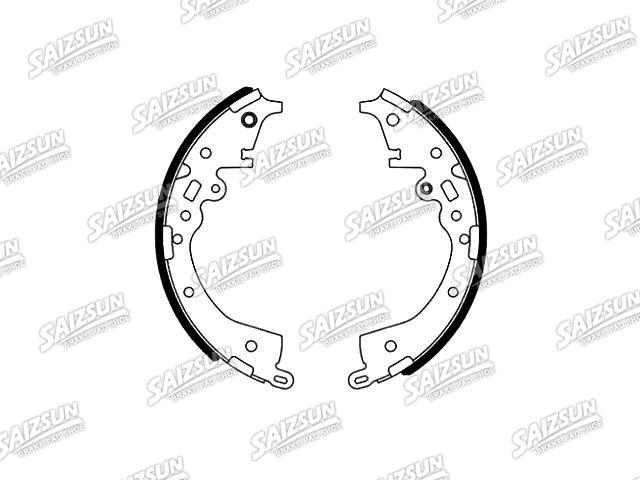 Brake Shoe Set:04495-0K130