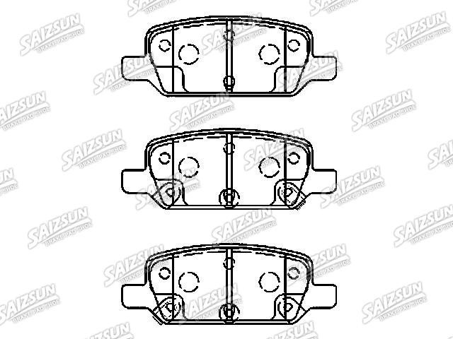 Brake Pad Set:8008244-00-B