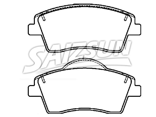 Brake Pad Set:31471409