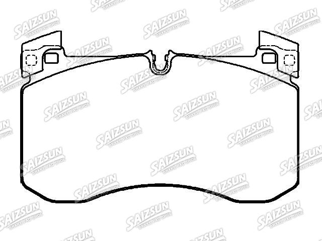 Brake Pad Set:000 420 50 02