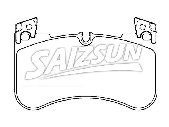 Brake Pad Set:LR110084